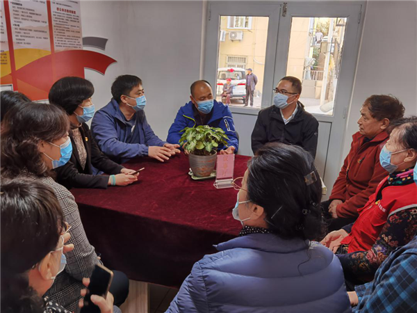 市北區(qū)即墨路街道“中青班”進(jìn)網(wǎng)格，服務(wù)群眾“零距離”