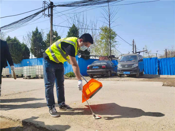 嶗山區(qū)：數(shù)字城管隊伍學黨史、志愿行，“無痕嶗山”志愿服務在行動