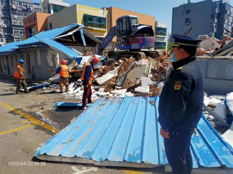 青島市北區(qū)：拆違治亂在行動高效推進城市更新工作